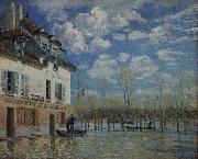 Alfred Sisley Painting of Alfred Sisley in the Orsay Museum Sweden oil painting artist